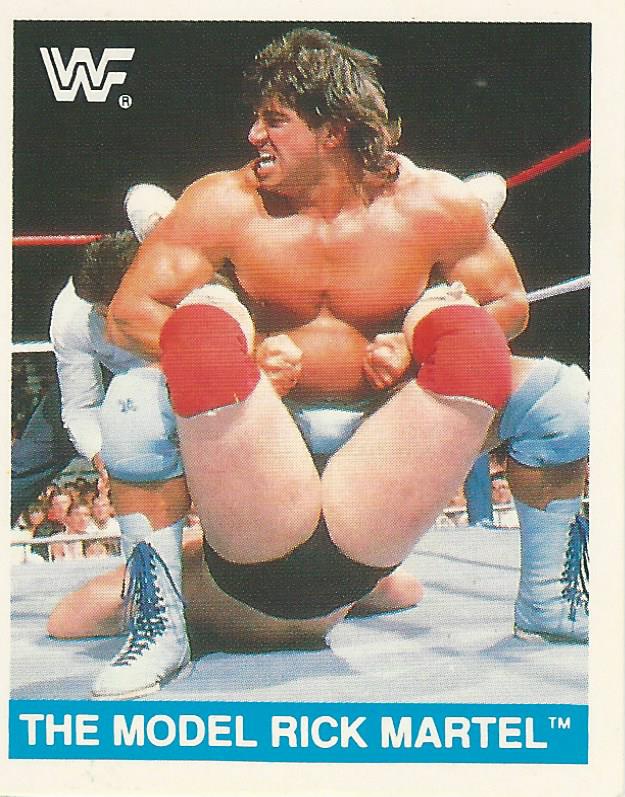 WWF Merlin Sticker Collection 1990 Rick Martel #108