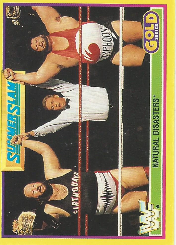 WWF Merlin Gold Series 2 1992 Natural Disasters #10