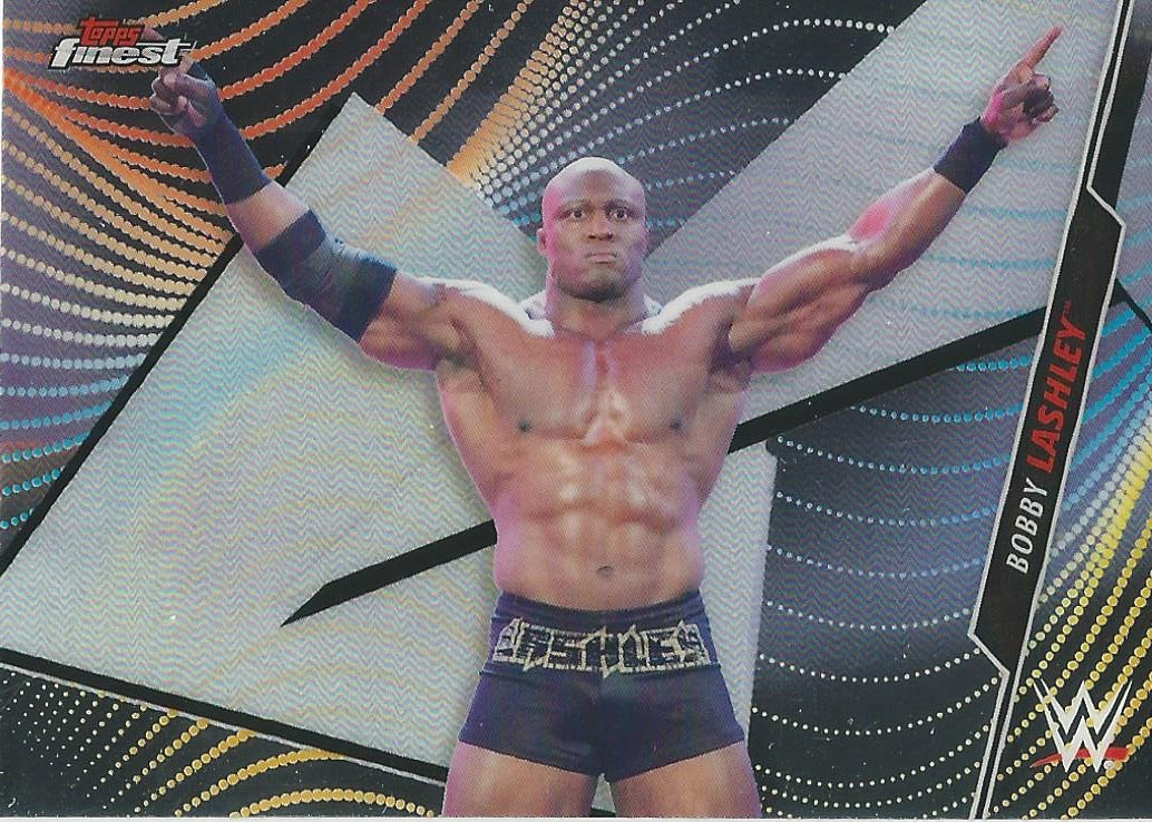 WWE Topps Finest 2020 Bobby Lashley #10