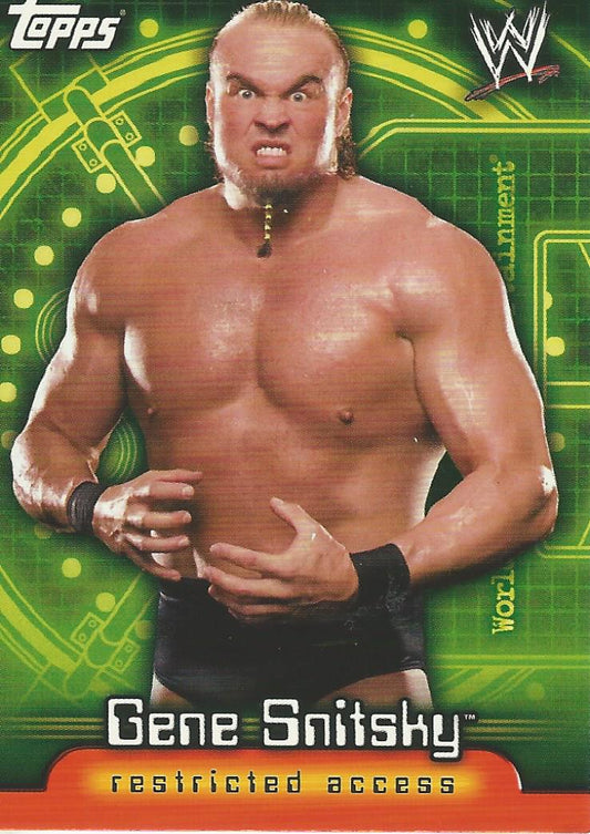 WWE Topps Insider 2006 Gene Snitsky #10
