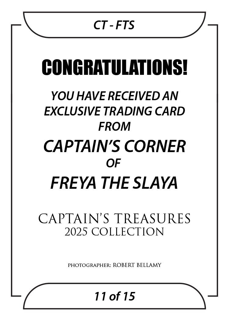 Freya the Slaya trading card PW Catalog