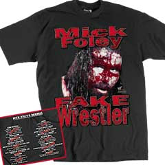 Mick Foley Fake Wrestler T-Shirt
