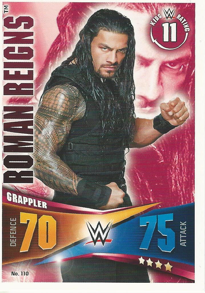 WWE Topps Slam Attax Rivals 2014 Roman Reigns #110