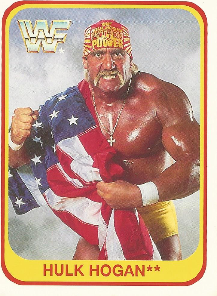 WWF Merlin 1991 Hulk Hogan #110