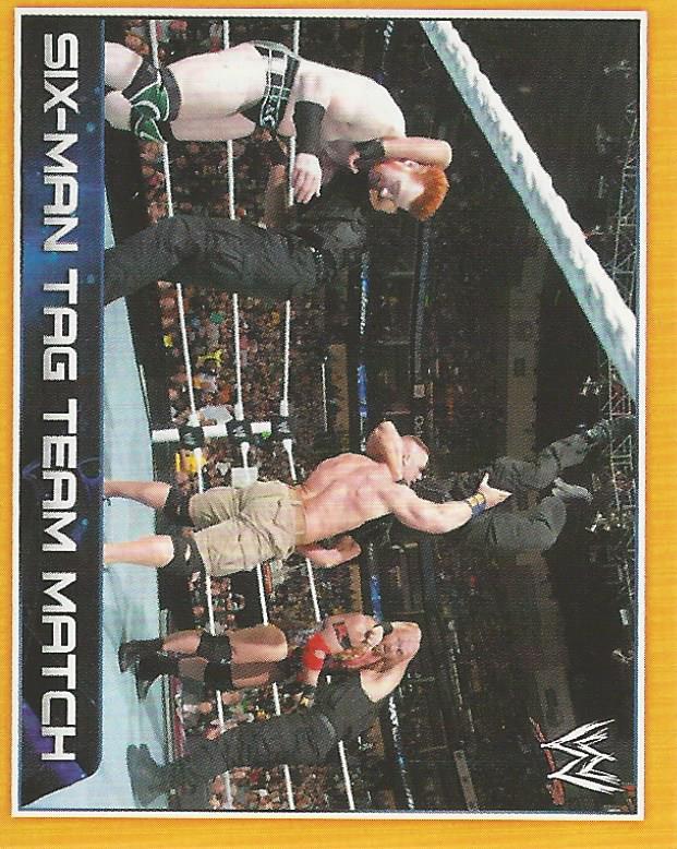 WWE Topps A-Z Sticker Collection 2014 John Cena Ryback and Sheamus #110