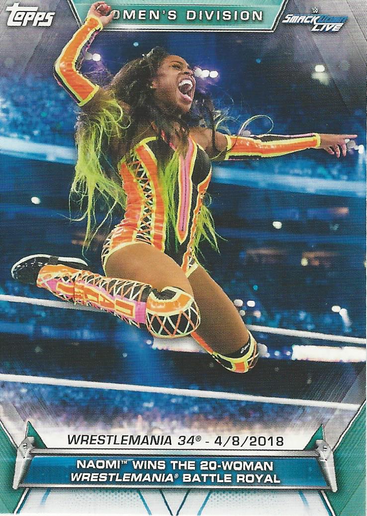 WWE Topps Women Division 2019 Naomi #67