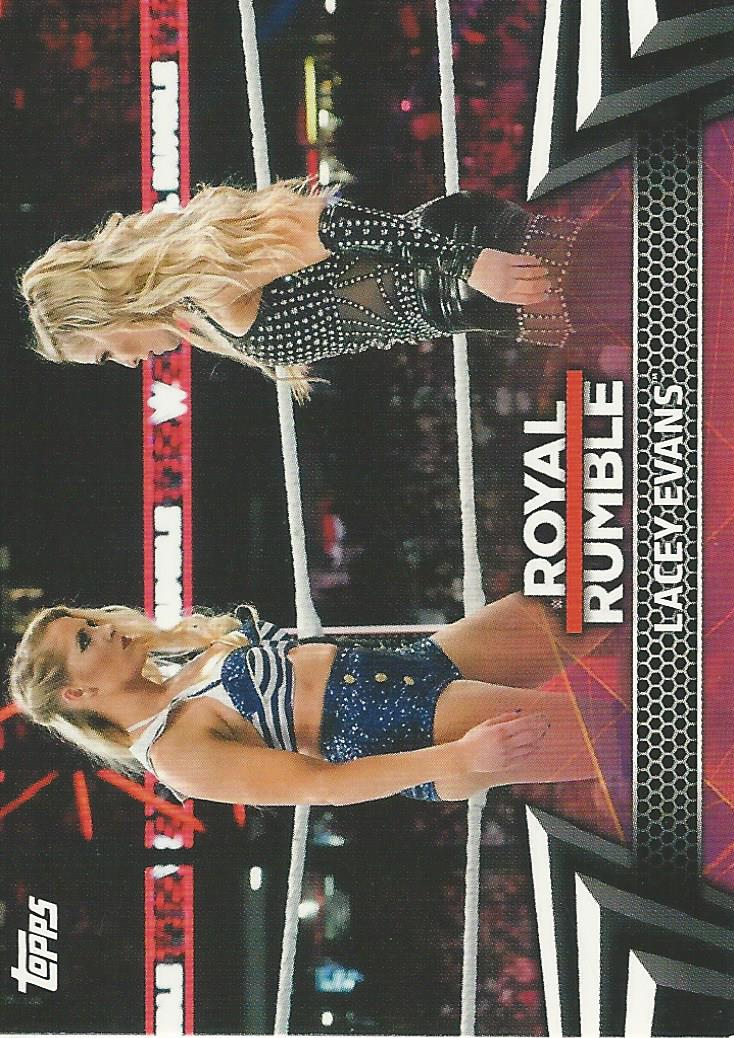 WWE Topps Women Division 2019 Lacey Evans RR-1 trading card PW Catalog