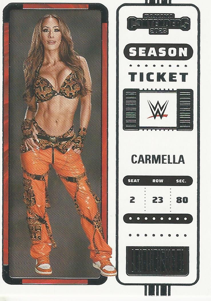 WWE Panini Chronicles 2023 Carmella #111