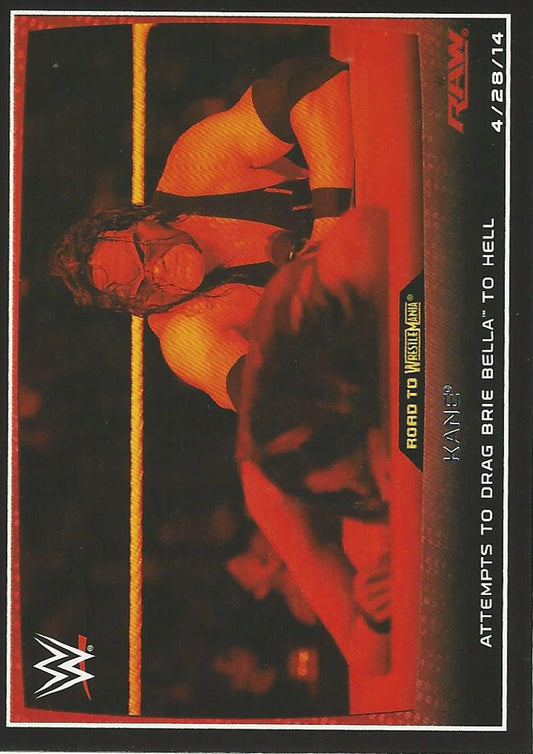 WWE Topps Road to Wrestlemania 2015 Kane #11