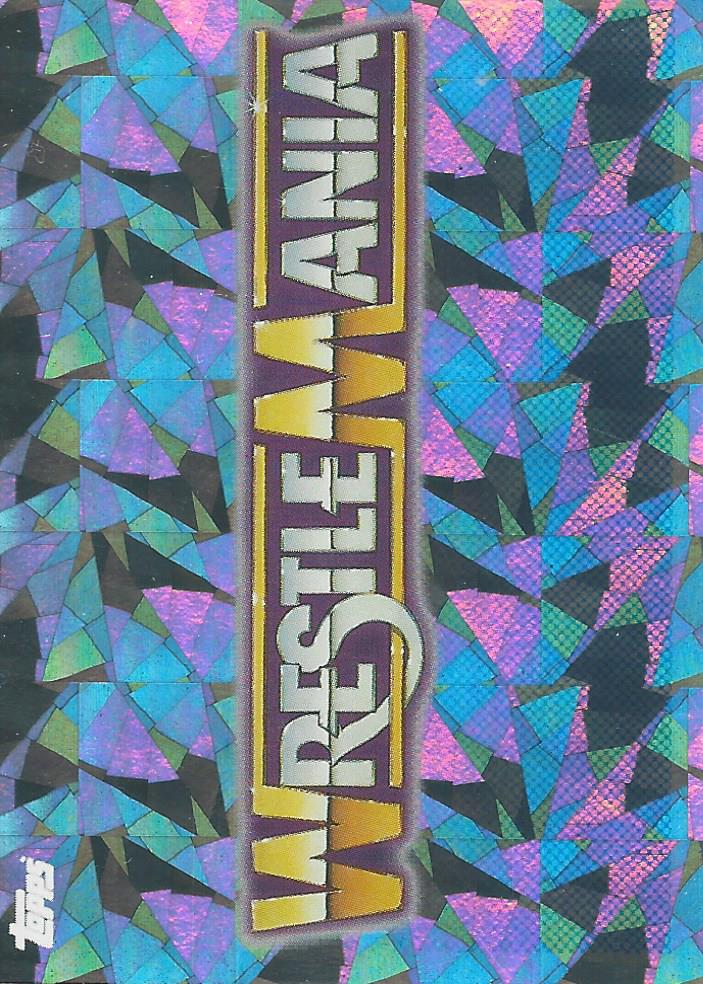 WWE Topps Road to Wrestlemania Stickers 2021 Logo #112