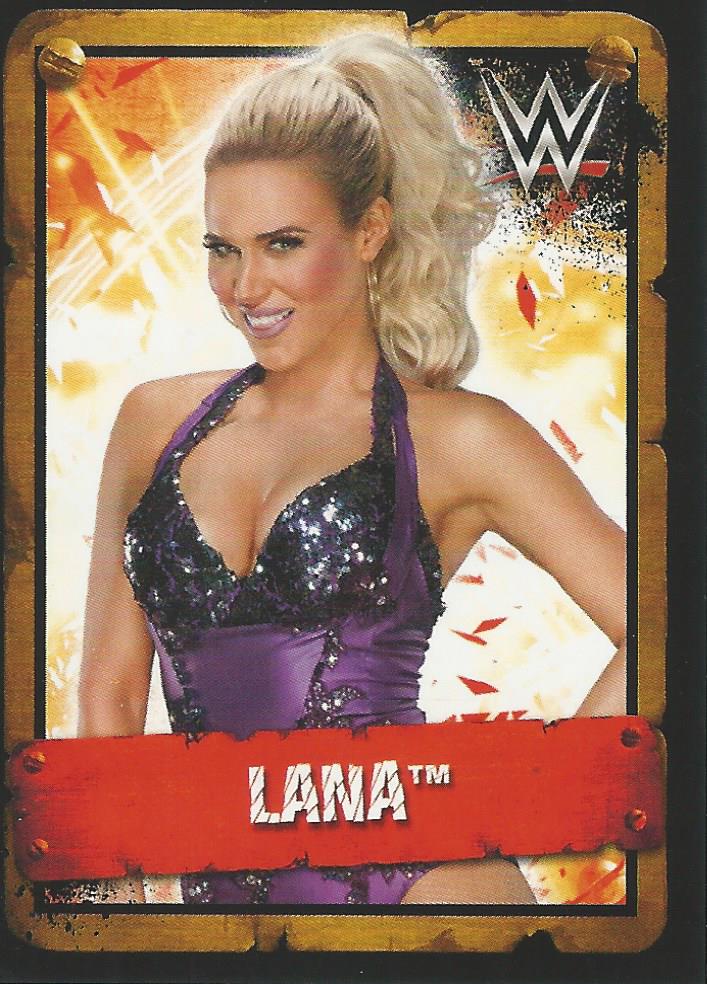 WWE Topps Stickers 2017 Lana #112