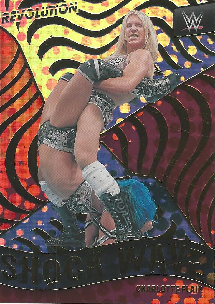 WWE Panini Revolution 2022 Charlotte Flair SHOCKWAVE #13