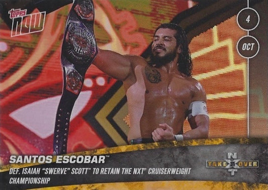 Santos Escobar DEF. Isaiah “Swerve” Scott to Retain the NXT Cruiserweight Championship