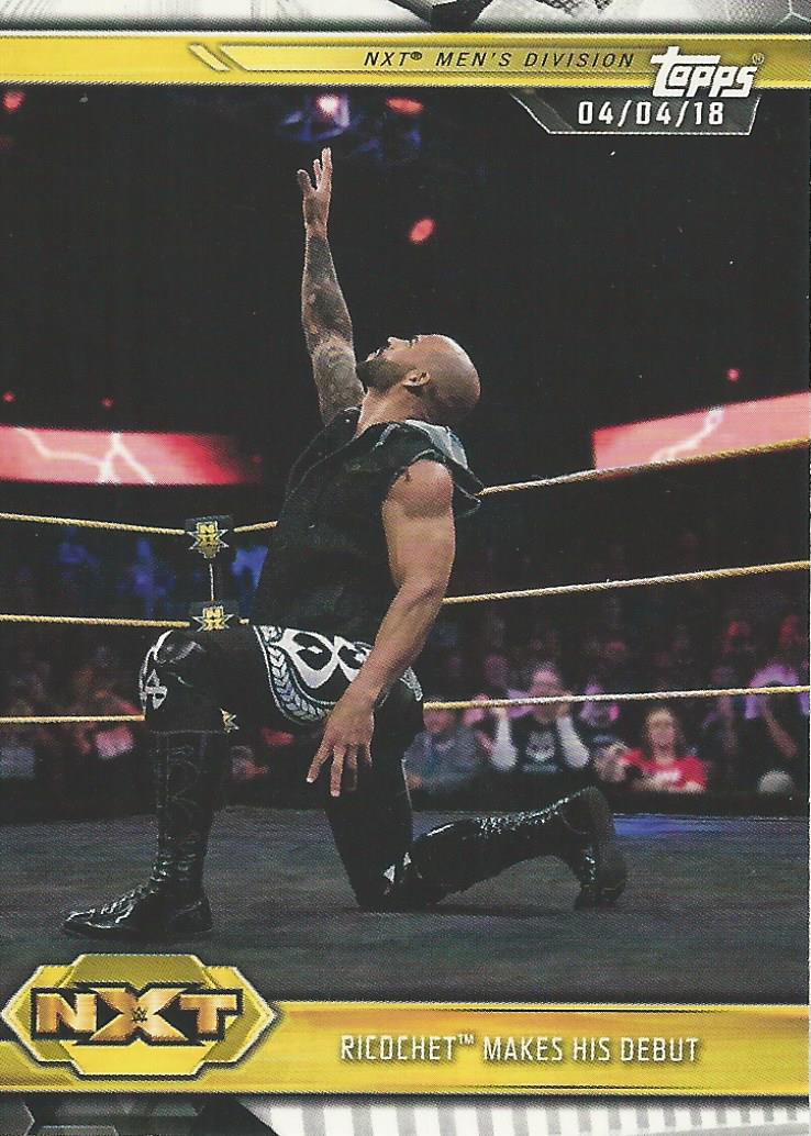 WWE Topps NXT 2019 Ricochet #13