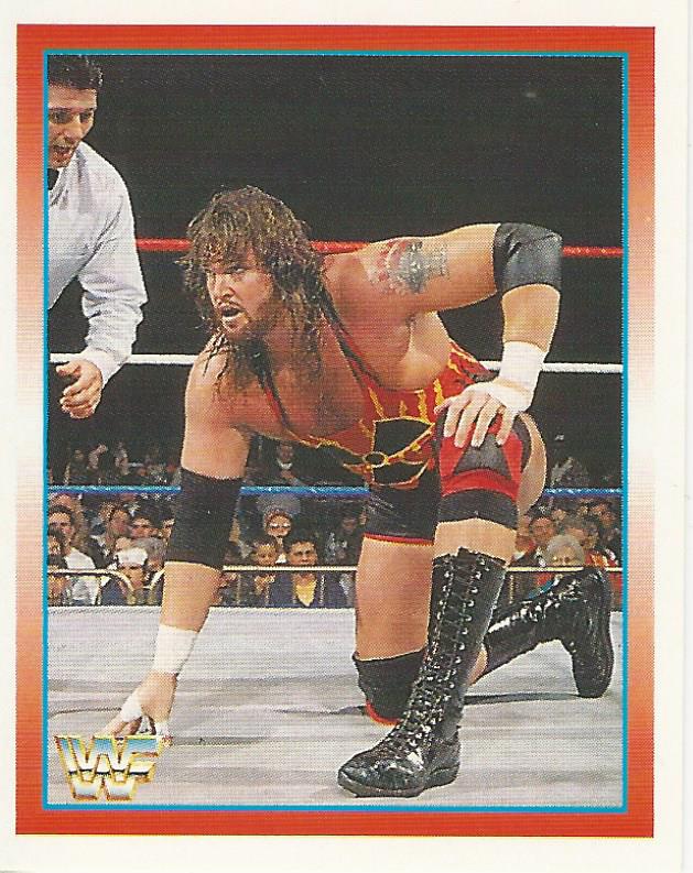 WWF Merlin Stickers 1995 Adam Bomb #114