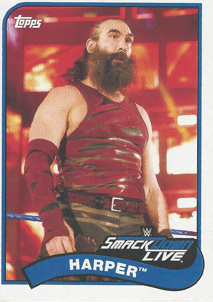 WWE Topps Heritage 2018 Harper #114
