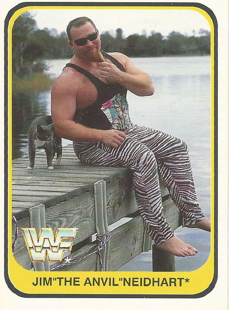 WWF Merlin 1991 Jim Neidhart #114