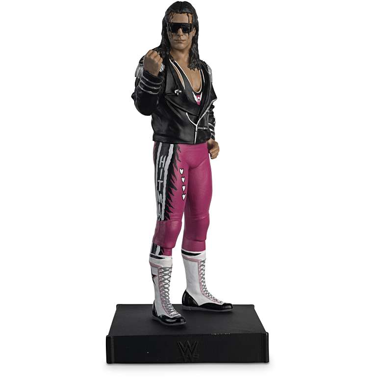 Bret Hart Hero Collector Figure & Magazine