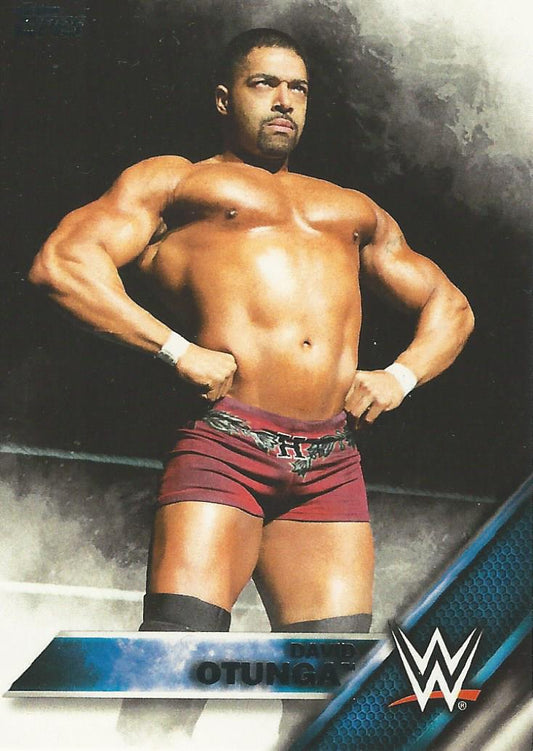 WWE Topps Then Now Forever 2016 David Otunga #115