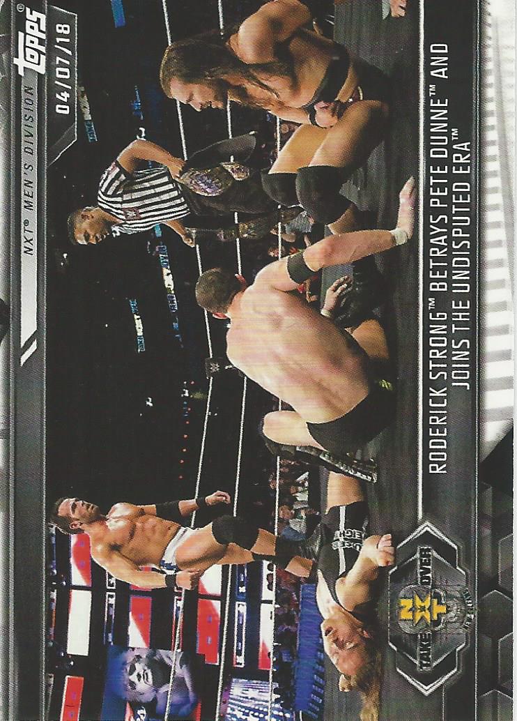 WWE Topps NXT 2019 Roderick Strong #15