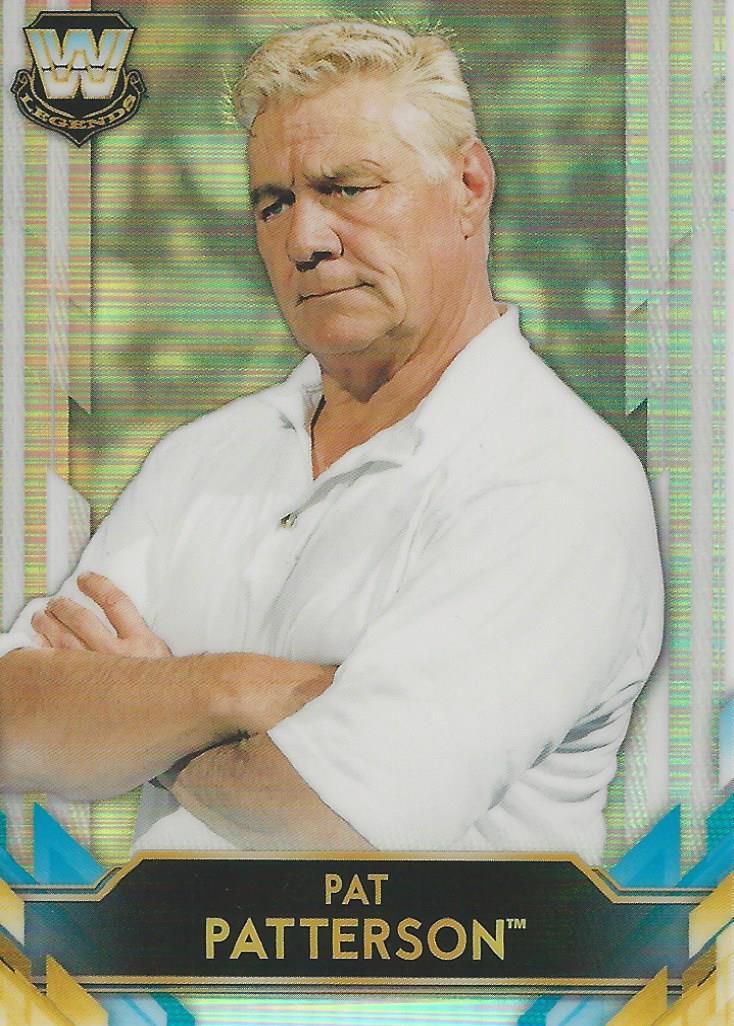 WWE Topps Chrome 2020 Pat Patterson BL-16 trading card PW Catalog