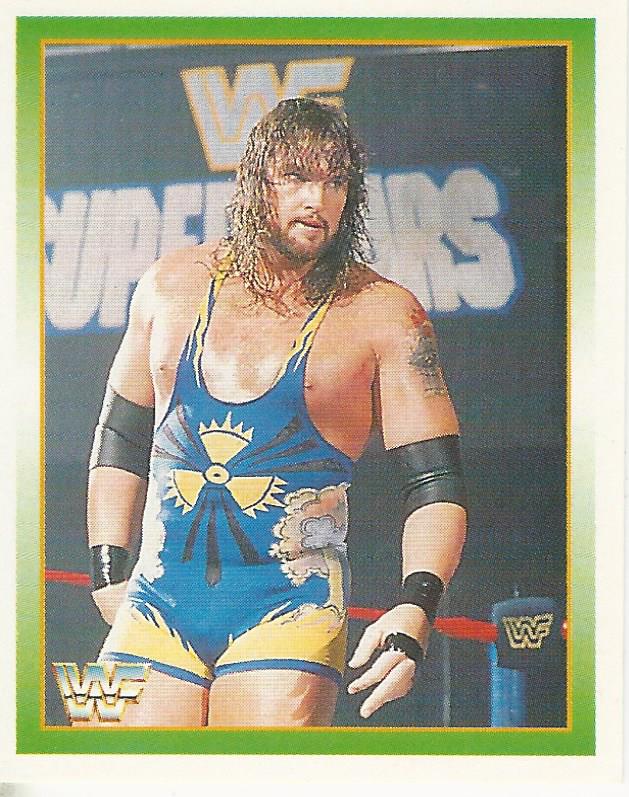 WWF Merlin Stickers 1995 Adam Bomb #116