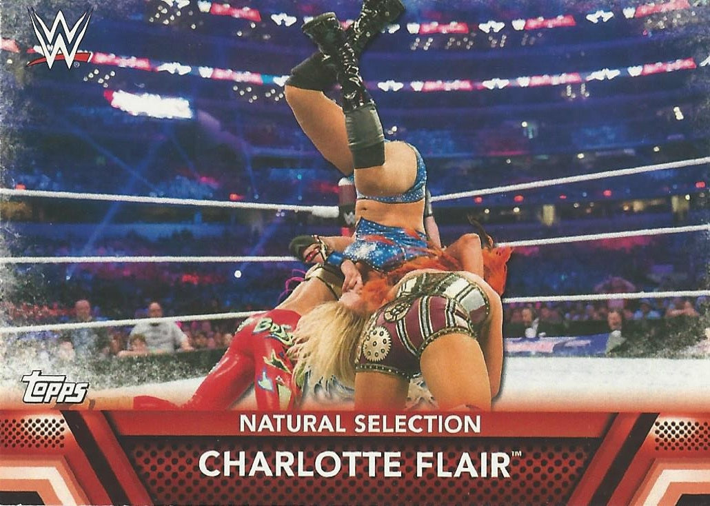 WWE Topps Women Division 2017 Charlotte Flair F24