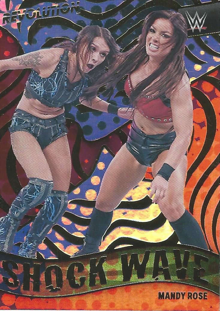 WWE Panini Revolution 2022 Mandy Rose SHOCKWAVE #27