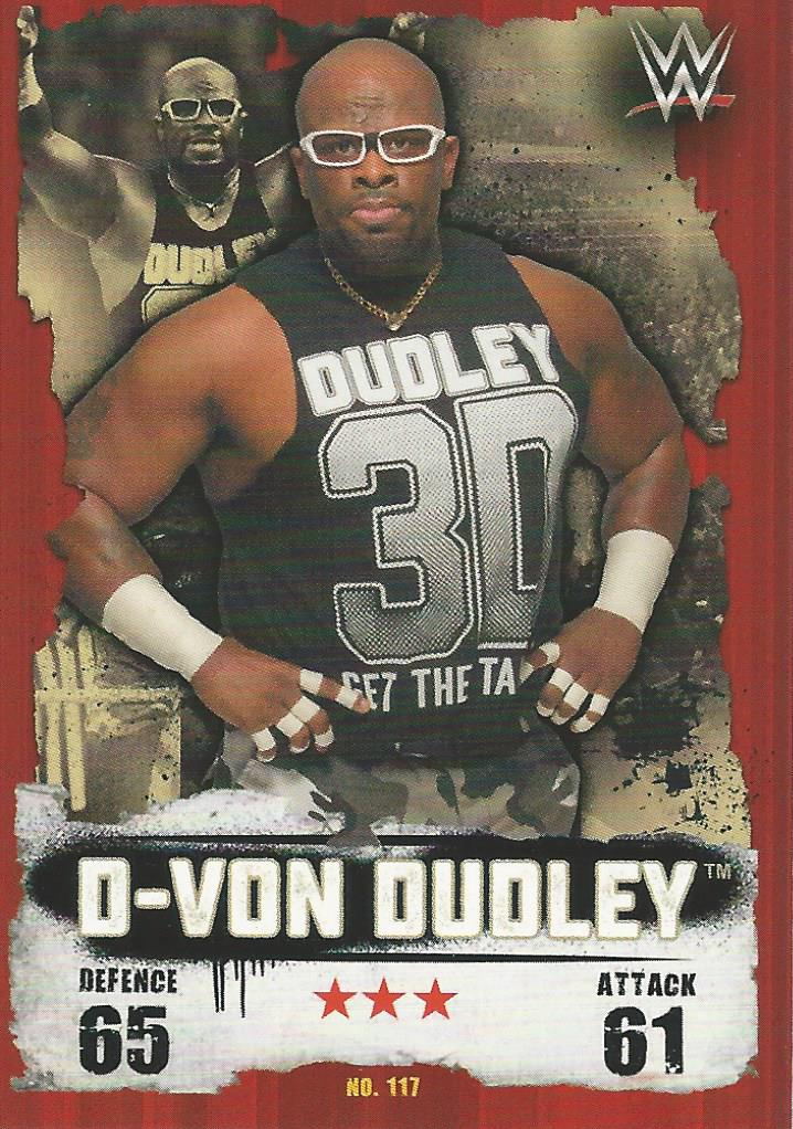 WWE Topps Slam Attax Takeover 2016 D-Von Dudley #117