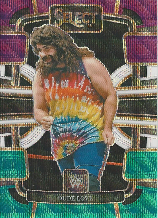 WWE Panini Select 2024 Tri Colour Dude Love #65