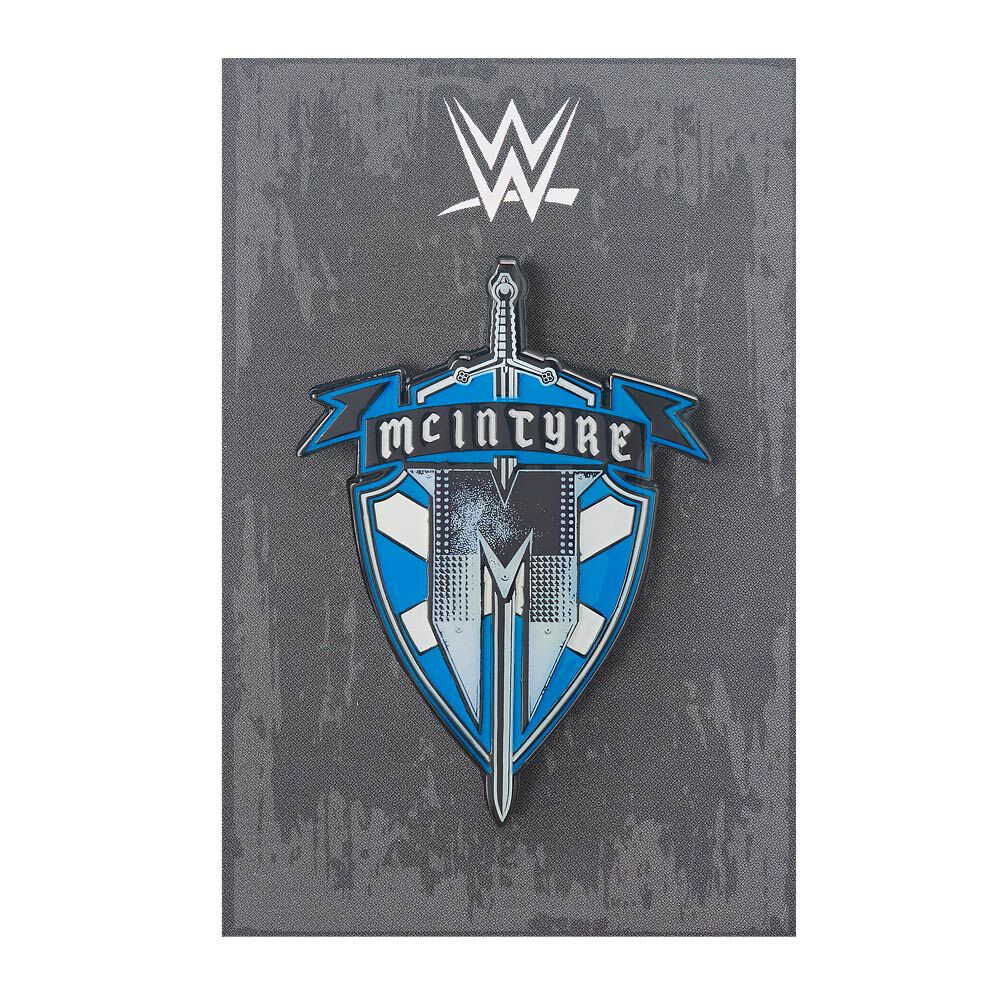 Drew McIntyre "Claymore Coat Of Arms" Limited Edition Logo Pin 3