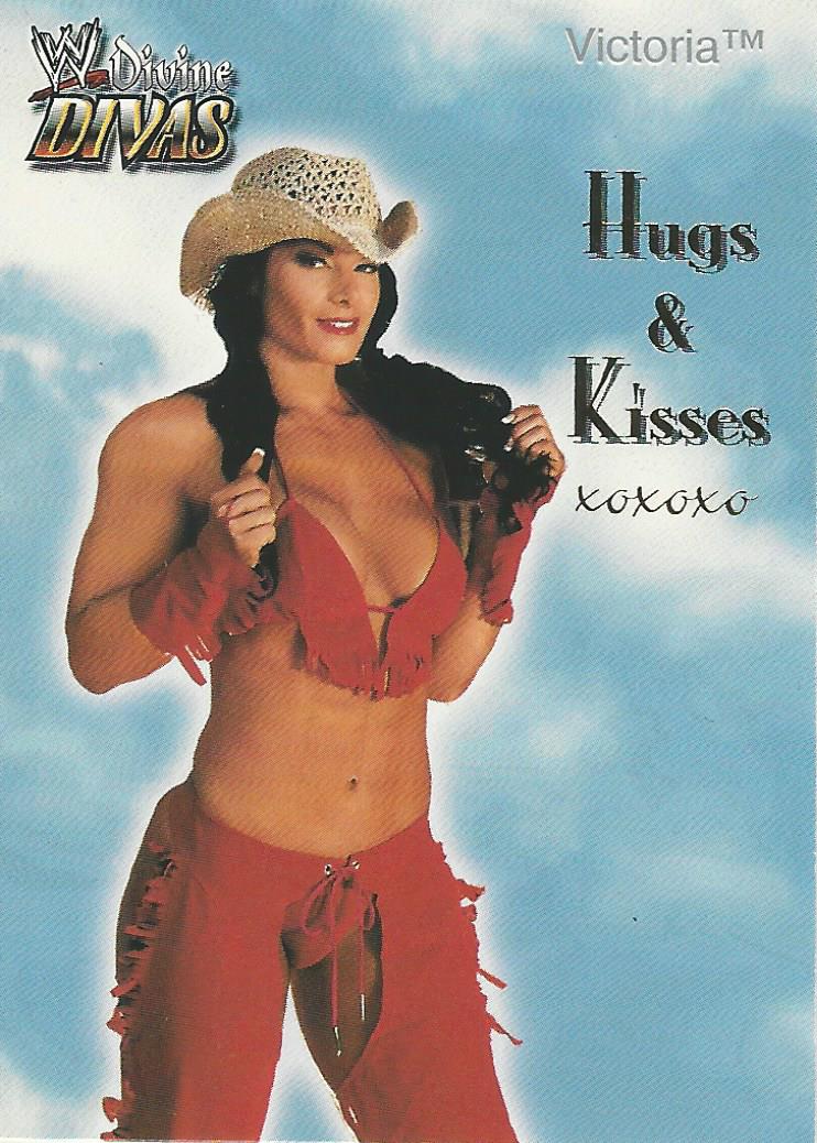 WWE Fleer Divine Divas 2003 Victoria HK 8 of 14 trading card PW Catalog