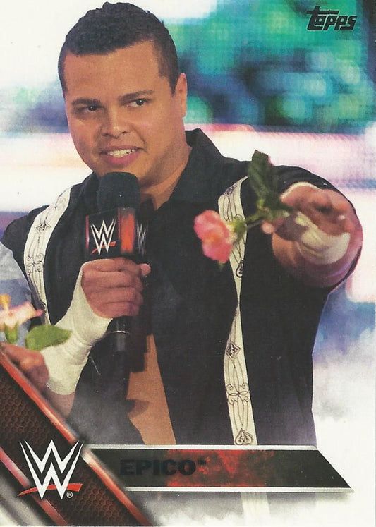 WWE Topps Then Now Forever 2016 Epico #119