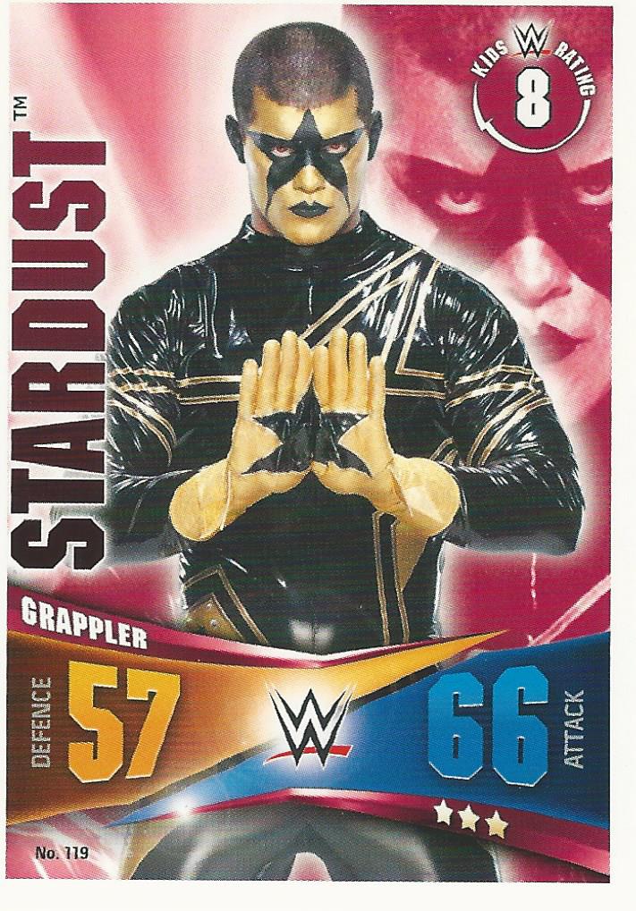WWE Topps Slam Attax Rivals 2014 Stardust #119