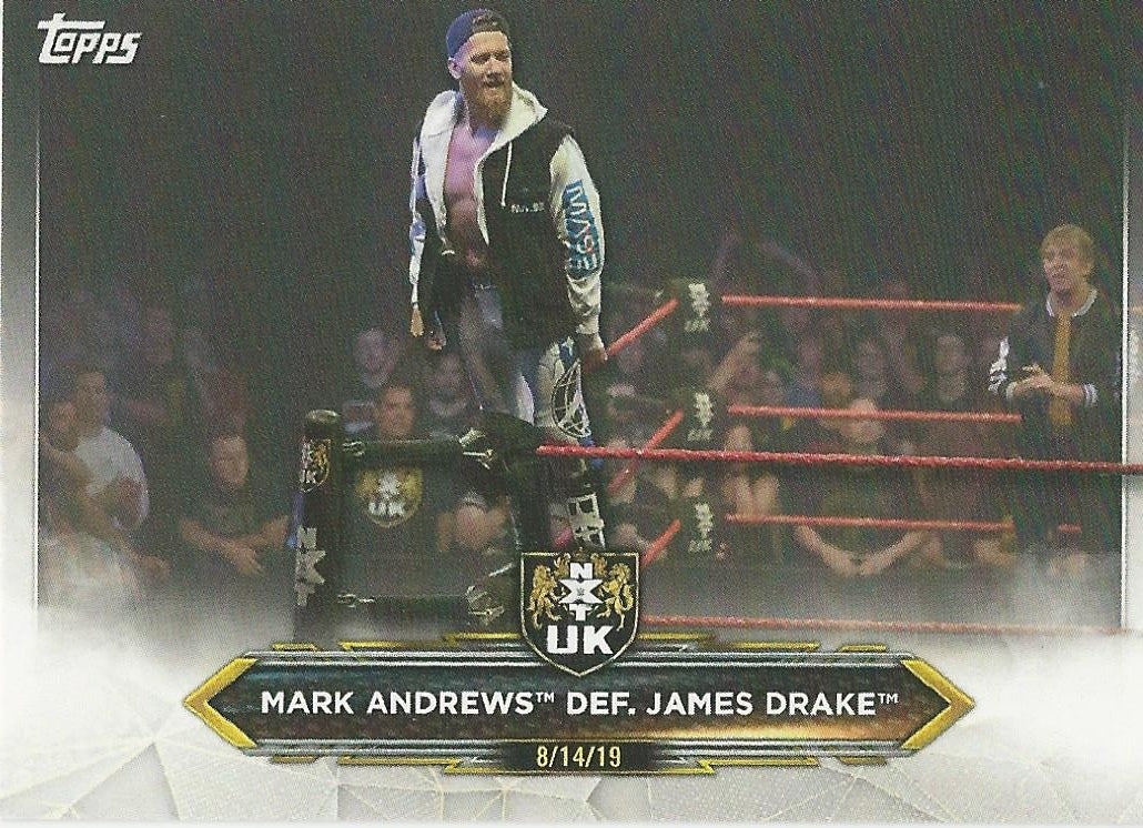 WWE Topps NXT 2020 Mark Andrews #19