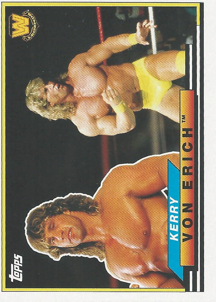 WWE Topps Heritage 2018 Texas Tornado BL-26 trading card PW Catalog