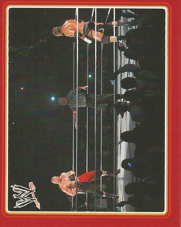 WWE Topps Icons 2013 Sticker Brock Lesnar vs Triple H #11