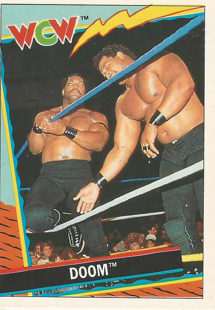 WCW Topps 1992 Ron Simmons and Butch Reed #11