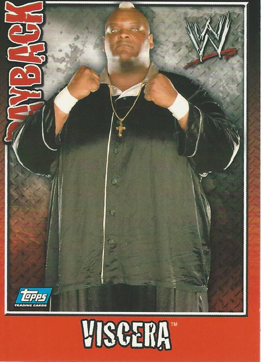 WWE Topps Payback 2006 Viscera #11
