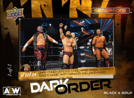 1/12/24 – Dark Order – Dark Order Defeats “Cool Hand” Angelo Parker, “Daddy Magic” Matt Menard, and Jake Hager
