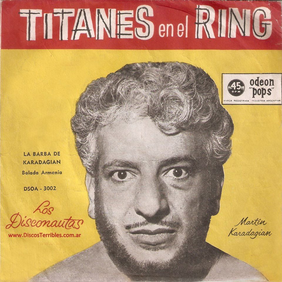 La barba de karadagian, Balada Armenia, Martin Karadagian Los Dosconautas EP 1963 Music CDs PWcatalog