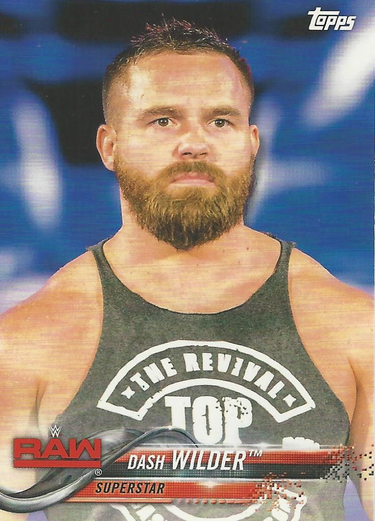 WWE Topps Then Now Forever 2018 Dash Wilder #120