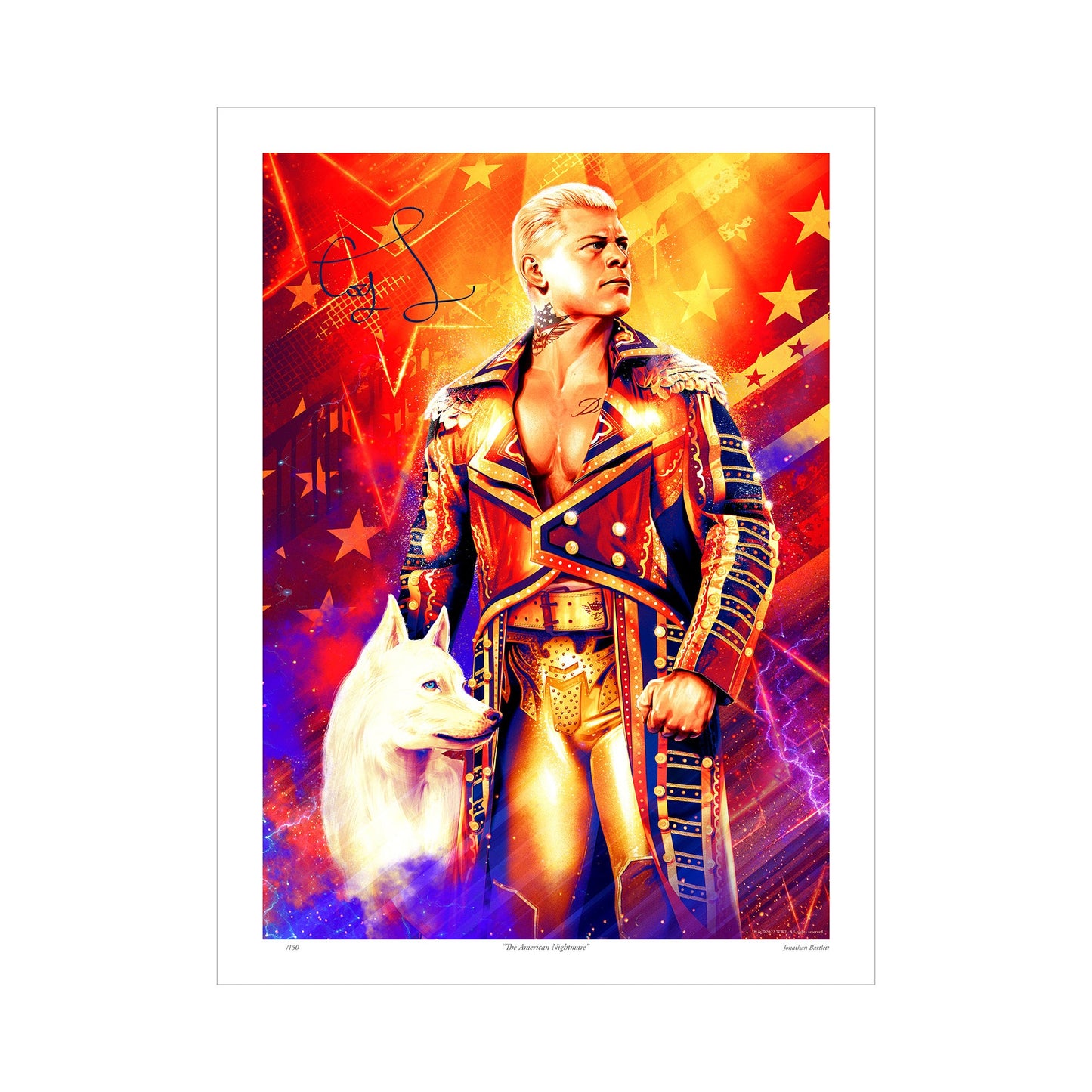 Cody Rhodes Limited Edition 18x24 Poster