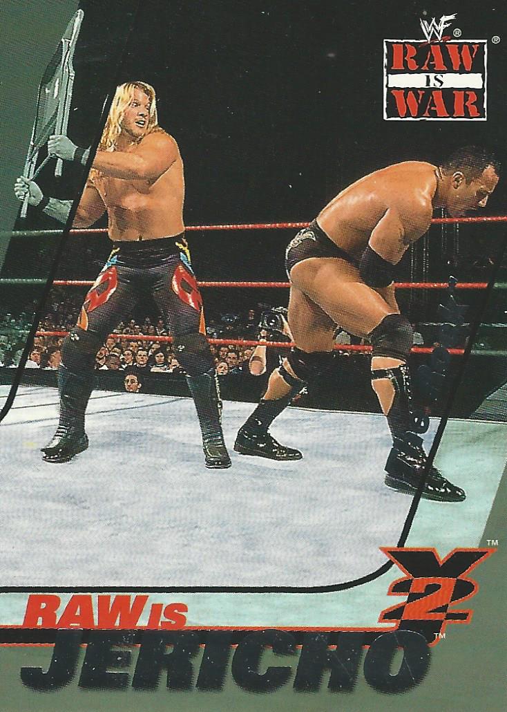 WWF Fleer Raw 2001 Chris Jericho 1 of 15 trading card PW Catalog