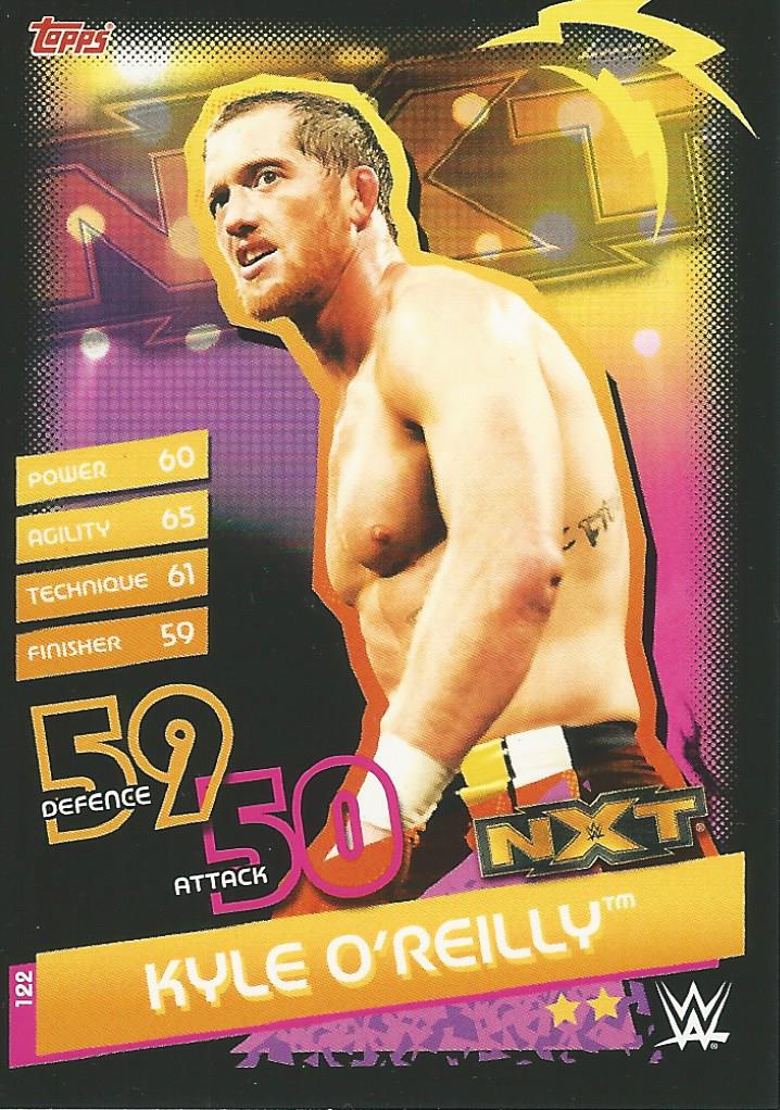 WWE Topps Slam Attax Reloaded 2020 Kyle O'Reilly #122 NXT