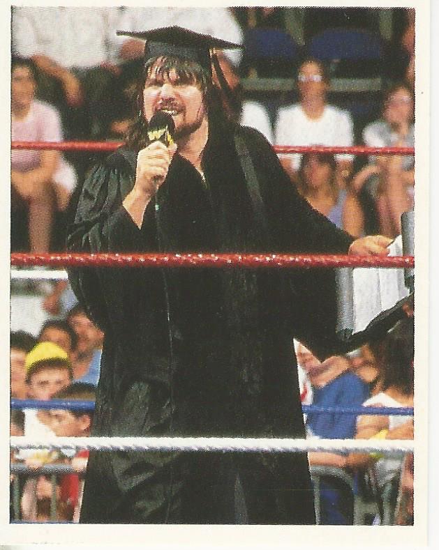 WWF Merlin Stickers 1992 The Genius #122