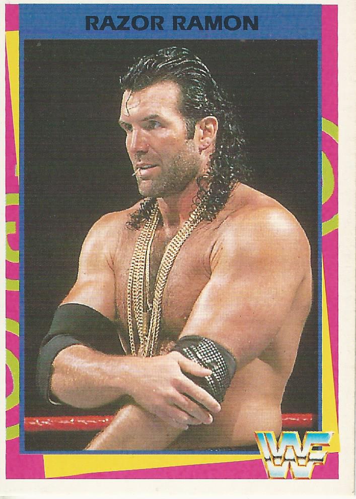WWF Merlin 1995 Razor Ramon #121