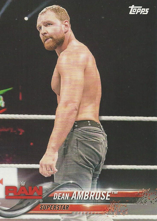 WWE Topps Then Now Forever 2018 Dean Ambrose #122