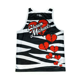 Shawn Michaels Retro Chalk Line Tank Top