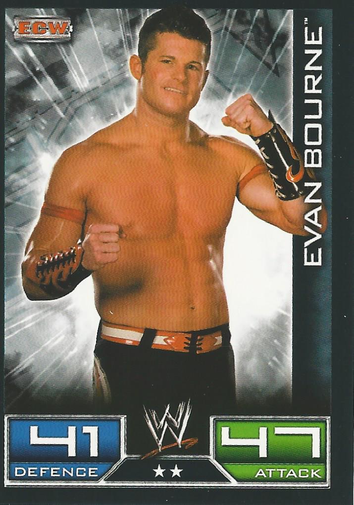 WWE Topps Slam Attax 2008 Evan Bourne #123